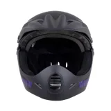 Downhill prilba W-TEC Campanero Noir Violet - Veľkosť: 58-61, L · záber 5