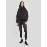 Dámská fleece mikina FUNDANGO Calypso Hybrid Pullover-890-black · záber 4