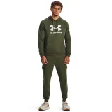 Pánská zateplená mikina s kapucí UNDER ARMOUR UA Rival Fleece Logo HD-GRN · záber 4