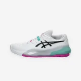 ASICS ASICS Gel Resolution X pánska tenisová obuv na antuku bielo-čierno-ružová 47 · záber 1