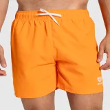 Pánske plavecké šortky Iron Aesthetics Sunshine, oranžové · záber 1