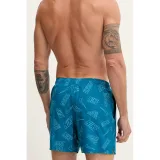 Férfi fürdőnadrág NIKE SWIM Breaker Tossed Logo 5 GREEN ABYSS · záber 4