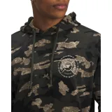 Pánská mikina s kapucí UNDER ARMOUR PROJECT ROCK AOP Terry HD-GRN · záber 2