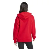Dámská mikina s kapucí ADIDAS W LIN FT HD-IY9187-Red · záber 3