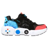Chlapecká rekreační obuv SKECHERS Game Kicks Gametronix K black multi · záber 2