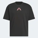 ADIDAS ADIDAS Anthony Edwards Believe That 2 basketbalové tričko čierno-ružové S · záber 1