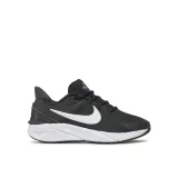 Juniorská sportovní obuv (tréninková) NIKE Star Runner 4 Jr black white anthracite · záber 2