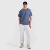 Pánské oversize hladké tričko - tmavě modré · záber 2