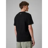 Pánské tričko s krátkým rukávem 4F TSHIRT M3322-20S-DEEP BLACK · záber 3