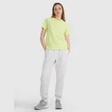 Dámské oversize tričko s potiskem - žluté · záber 2