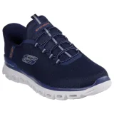 Pánská rekreační obuv SKECHERS Glide Step Noxus Slip-Ins M navy white · záber 1