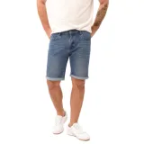 Pánské denimové kraťasy VOLCANO MEAR-600-NAVY · záber 1