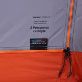 SIMOND Trekingový tunelový stan MT900 Ultralight pre 2 osoby bez · záber 2
