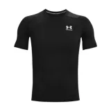 Pánské kompresní tričko s krátkým rukávem UNDER ARMOUR UA HG Armour Comp SS-BLK · záber 1
