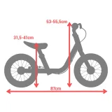 BTWIN Detské odrážadlo Run Ride 900 12-palcové hliníkové žlté 12" · záber 2