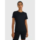 Dámské tréninkové tričko s krátkým rukávem 4F TSHIRT FNK F1828-WMM00TFTSF1828-20S-DEEP BLACK · záber 2