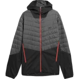 Pánská turistická bunda 4F TECHNICAL JACKET-AW23TTJAM310-22S-ANTHRACITE · záber 3