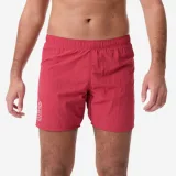 DECATHLON Pánske šortkové plavky Basic New červené M · záber 1