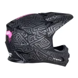 Downhill prilba W-TEC Richpike Farba Pink Tag On Black, · záber 5