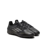 Pánské fotbalové kopačky turfy ADIDAS F50 Club M TF core black iron metallic gold metallic · záber 4