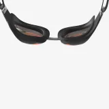SPEEDO Plavecké okuliare SPEEDO FASTSKIN čierne so zlatými zrkadlovými sklíčkami jedna veľkosť · záber 2