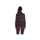 Dámska lyžiarska mikina s 1 2 zipsom FUNDANGO Vanda-398-aubergine · záber 3