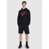 Pánská mikina s kapucí 4F SWEATSHIRT M1766-020S-DEEP BLACK · záber 4