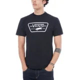 Pánske tričko s krátkym rukávom VANS MN FULL PATCH-BLACK-WHITE · záber 1