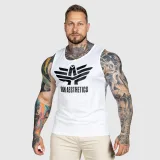 Športové tielko Iron Aesthetics Get Fit, biele · záber 5