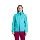 Dámská turistická softshellová bunda NORTHFINDER TINA-396lightblue · záber 1