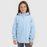 Fleece loose s kapucí dívčí - modrý · záber 1