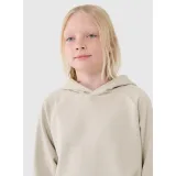 Chlapecká mikina s kapucí 4F JUNIOR SWEATSHIRT M1712-12S-CREME · záber 4