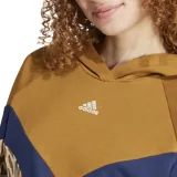 Dámská mikina s kapucí ADIDAS FARM HOODIE-IV9738-Brown · záber 4