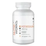 NutriWorks Potassium 300mg 120 kapslí · záber 1