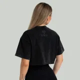 STRIX Women‘s CropTop Washed Black - Veličina: L | Boja: Crna | Težina: 0,206 g | Pakiranje: 70 · záber 3