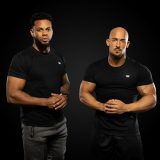Férfi fitness póló Iron Aesthetics Standard, fekete · záber 4