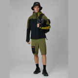 Trekové rychleschnoucí kraťasy pánské - khaki · záber 1