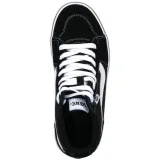 Dámska rekreačná obuv VANS WM Filmore HI (Suede Canvas) black white · záber 4