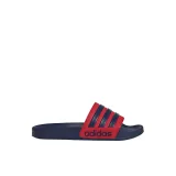 Pánske šlapky (plážová obuv) ADIDAS Adilette Shower M dark blue dark blue better scarlet · záber 2