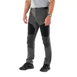 Pánske turistické nohavice NORTHFINDER SILVESTRE-411greyblack · záber 2