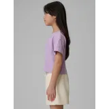 Dievčenské tričko s krátkym rukávom 4F JUNIOR TSHIRT F2941-52S-LIGHT VIOLET · záber 3