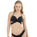 Dámské plavky horní díl FUNDANGO Lola Twisted Top-890-black · záber 2