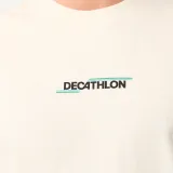 DECATHLON Bavlnené tričko TS500 krátky rukáv biele grafika SINCE 1976 XL · záber 2
