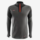 KIPSTA Futbalová mikina Viralto Axton 1/2 zips sivo-čierna s ružovým zipsom 2XL · záber 1