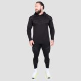 GymBeam Static Long Sleeve T-shirt Black - Méret: S | Szín: Fekete | Tömeg: 0,2285 g | Csomag: 65 · záber 4