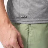 DECATHLON Pánske tričko s ochranou proti UV a krátkym rukávom sivé s potlačou 3XL · záber 2