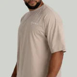 STRIX Oversized Tee Taupe · záber 2