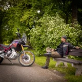 W-TEC Rovin čierno-zeleno-červená - L - Veľkosť: L | Farba: červená · záber 3