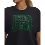 Dámské tričko s krátkým rukávem UNDER ARMOUR UA W VARSITY MIX HW SS CROP-BLK · záber 2