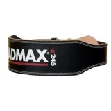 MADMAX Fitness opasek Full Leather Chocolate Brown - Barva: hnedá · záber 1